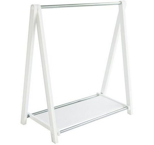Стойка для одежды  Модус 1П Белый Стойка для одежды  Модус 1П Белый
