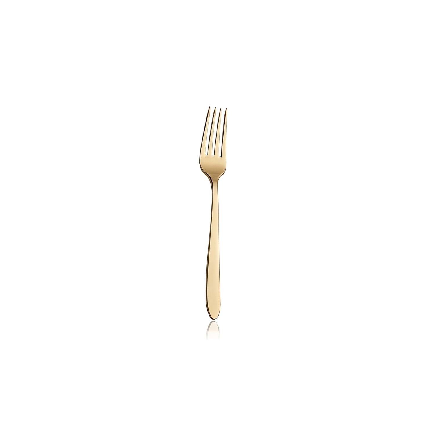 Вилка десертная Gold Mat Ege 3mm 18/10 Вилка десертная Gold Mat Ege 3mm 18/10