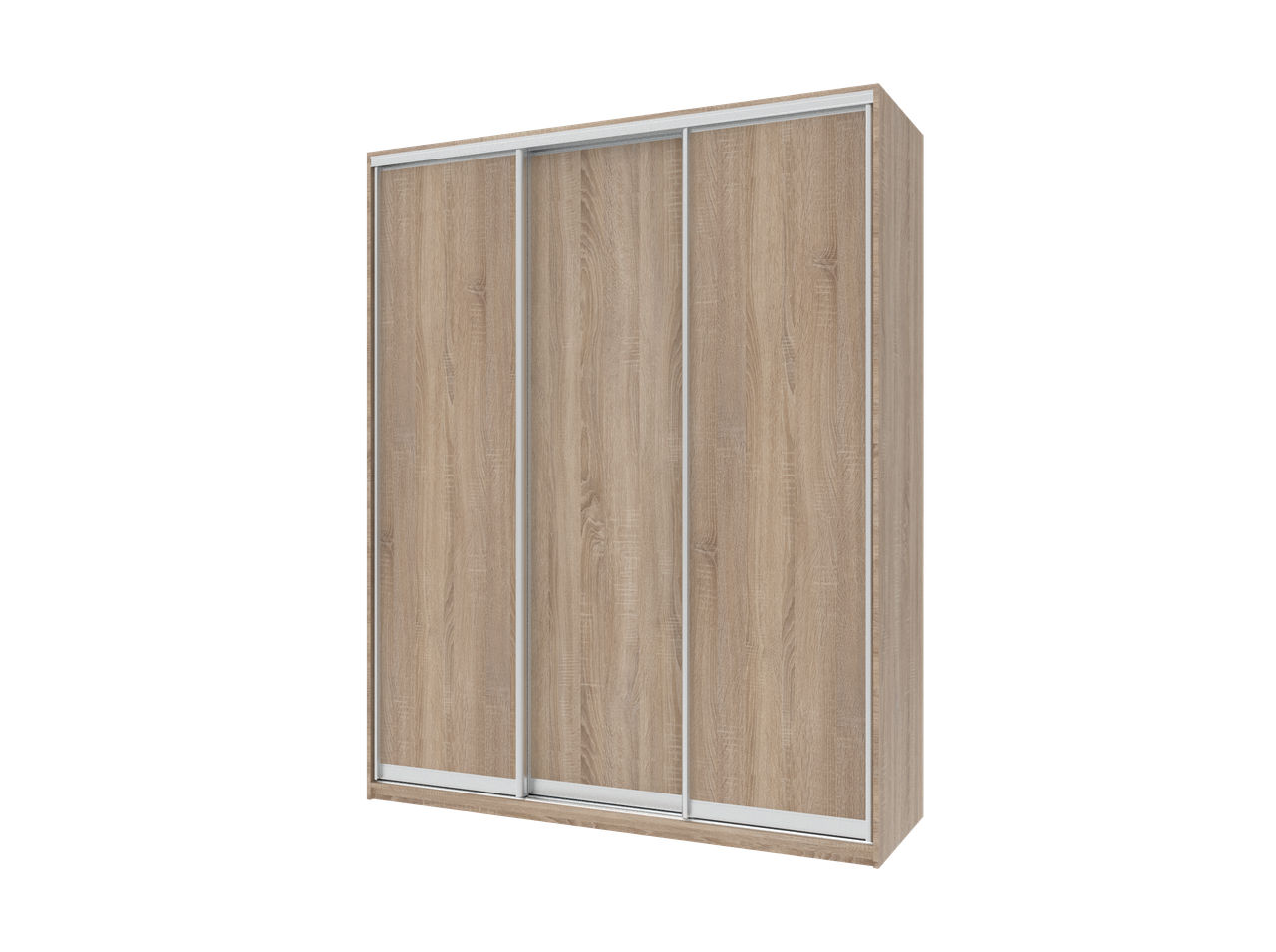 Шкаф купе Сити Лайт  Дуб сонома 3-х створчатый 180х60х225