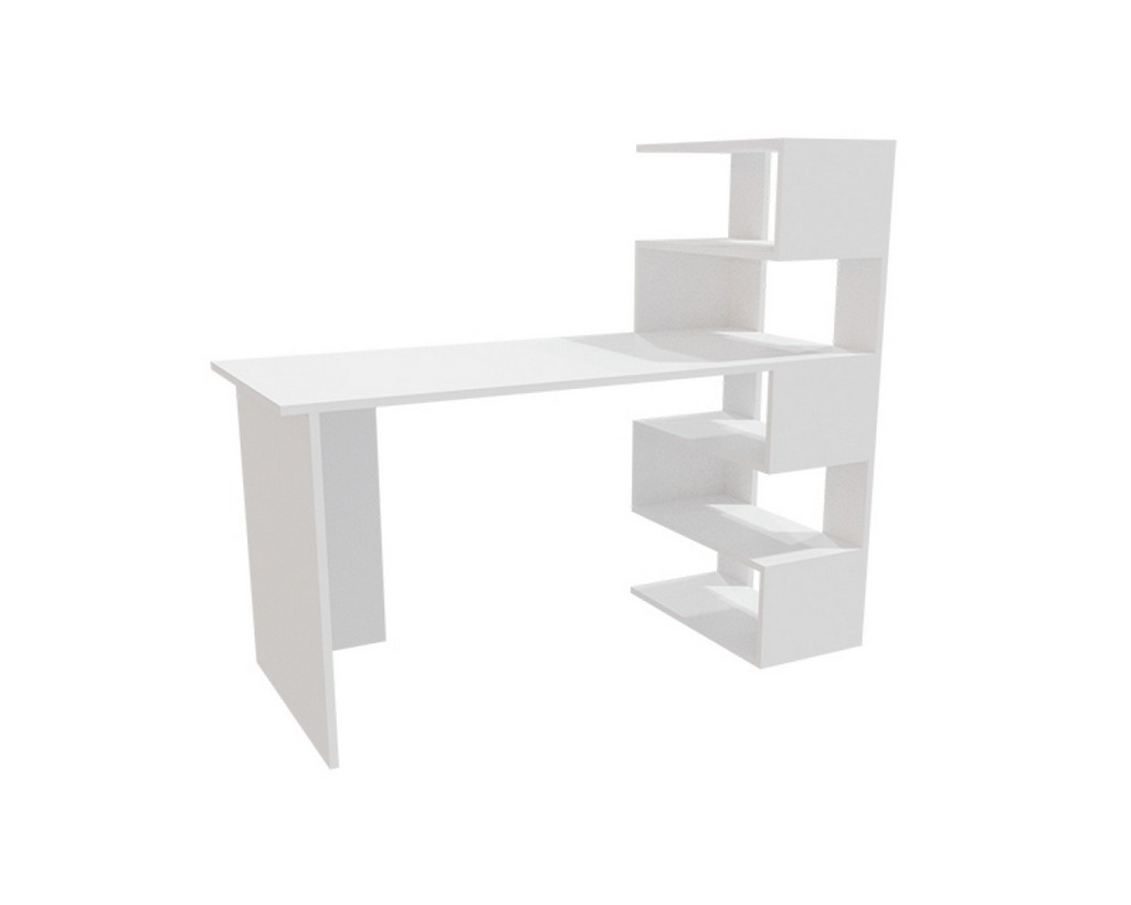 Комп'ютерний стіл Robert правий Білий Німфея Альба Комп'ютерний стіл Robert правий Білий Німфея Альба