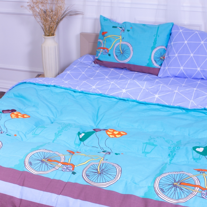 Летний постельный комплект №2812 Alta Хлопок