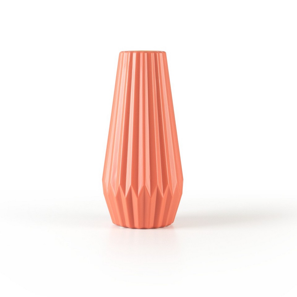 Ваза MVM DH-FLOWERS-06 55х70х220 мм  коралловая