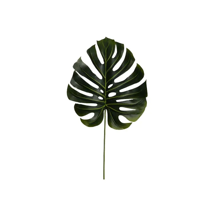 Штучне листя Monstera темний 87 см Штучне листя Monstera темний 87 см