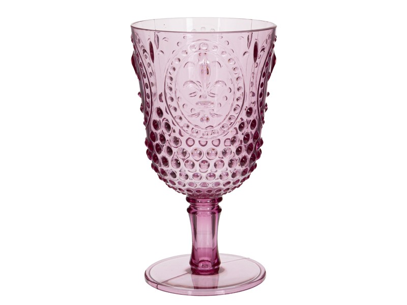 Бокал акриловый Lefard 450мл розовый 757-009