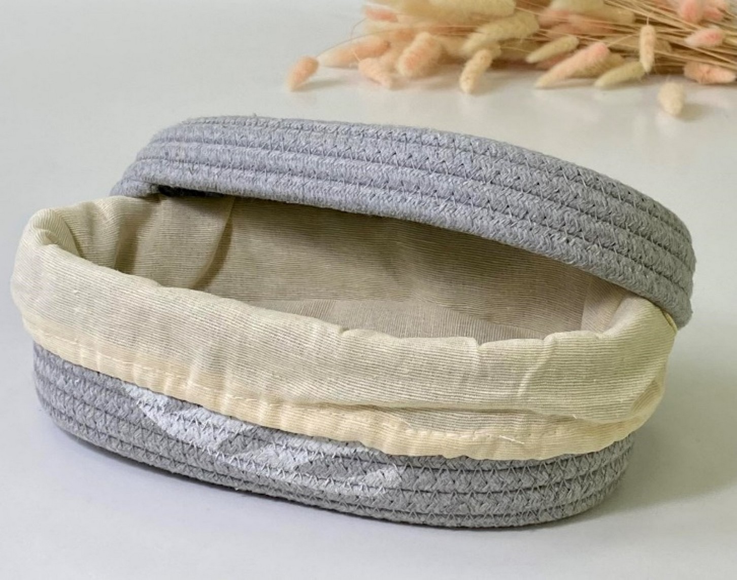 Корзина Olens с крышкой Булка, 25x15x12 см Корзина Olens с крышкой Булка, 25x15x12 см