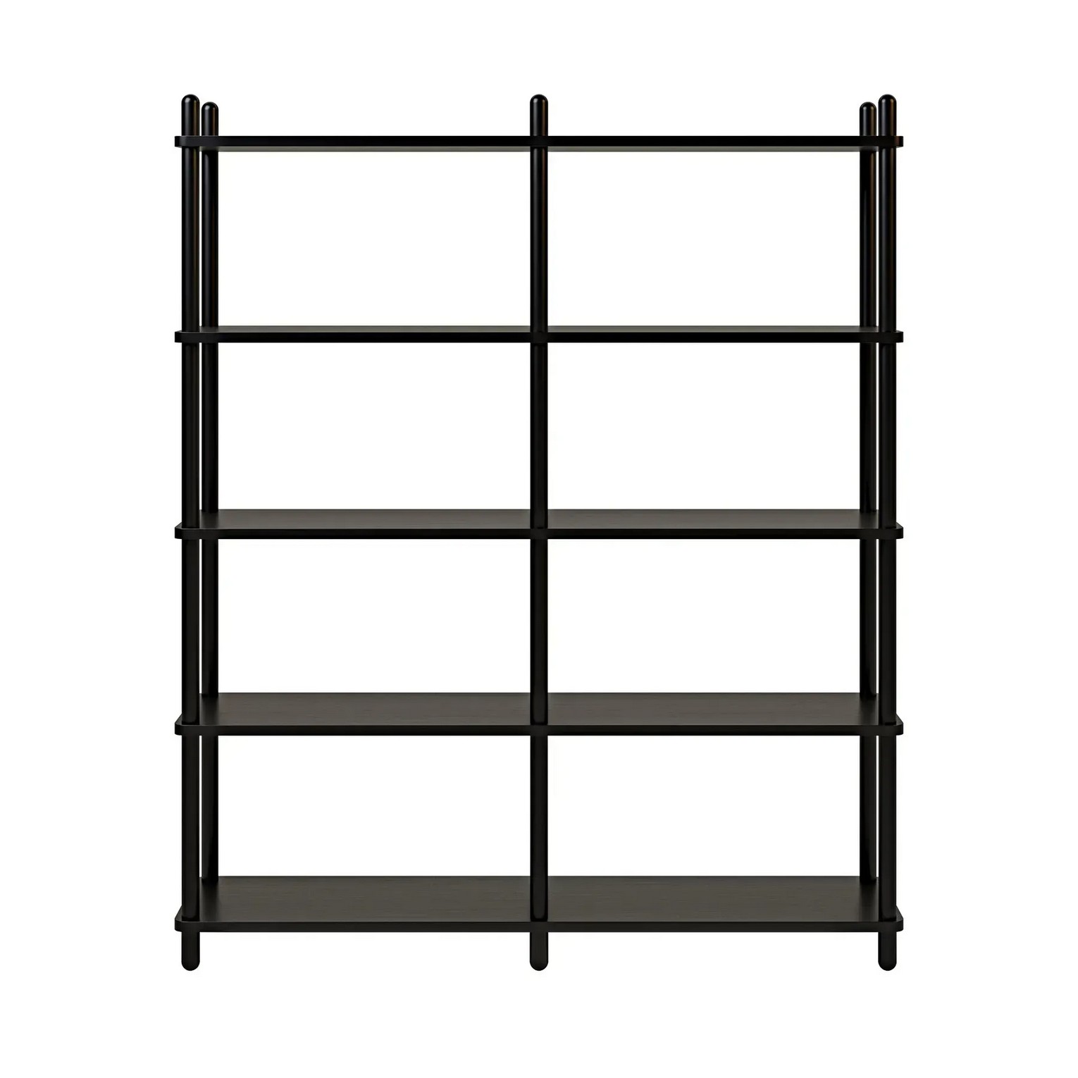 Полка-этажёрка  DAO №2-5 черная