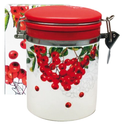 Емкость для сыпучих продуктов  Калина красная  9,5х11см , 0,75л