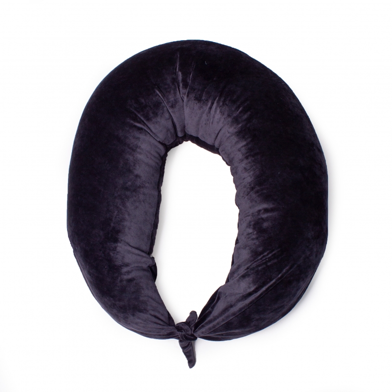 Подушка для беременных и кормления №8669 VL 28-0007 Black Полистирол