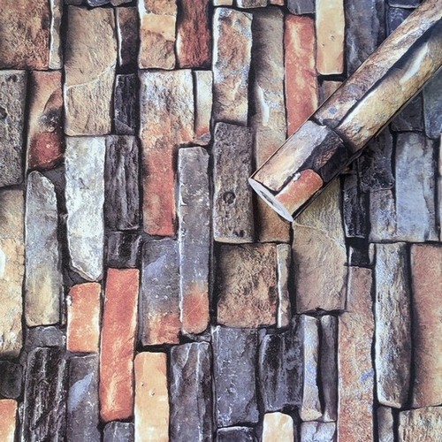 Самоклеюча плівка катеринославський камінь 45x1000см  SW-00001254 Самоклеюча плівка катеринославський камінь 45x1000см  SW-00001254