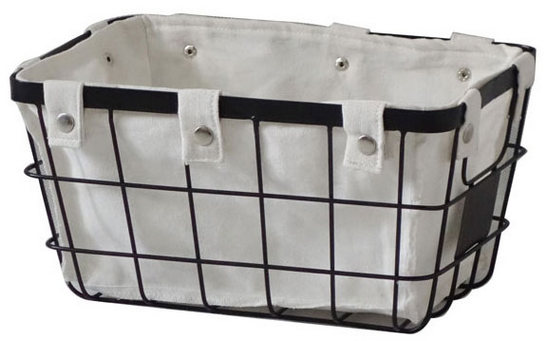 Корзина Handy Home металлическая сетчатая с вкладышем 30x20х16 см