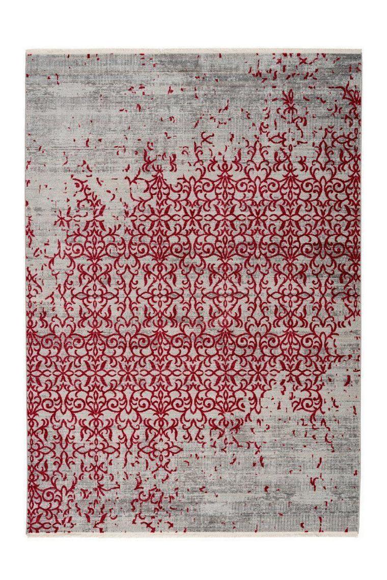 Ковёр в стиле винтаж Arte Espina Baroque 200 с красным орнаментом 810х150 Ковёр в стиле винтаж Arte Espina Baroque 200 с красным орнаментом 810х150