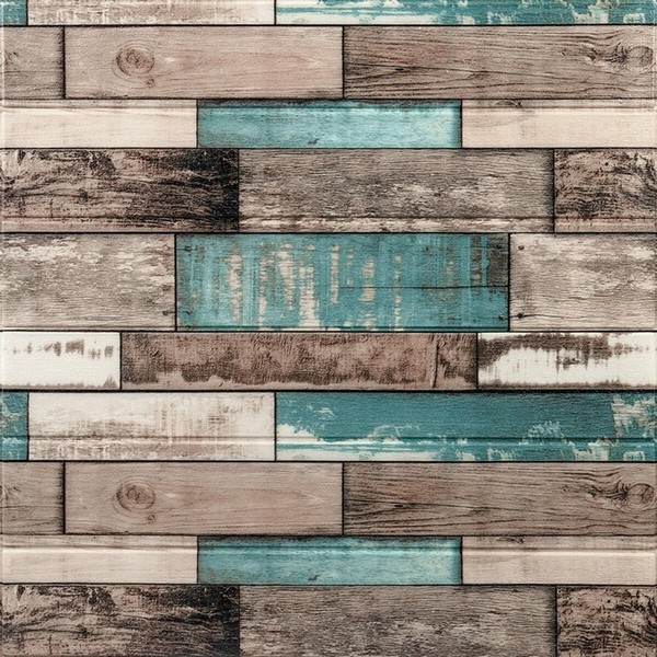 Декоративная 3D панель самоклеющаяся под дерево синее дерево 70х70х0,6см  SW-00000275 Декоративная 3D панель самоклеющаяся под дерево синее дерево 70х70х0,6см  SW-00000275