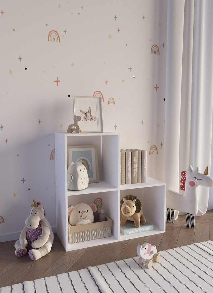 Детский стеллаж P-39 белый Детский стеллаж P-39 белый