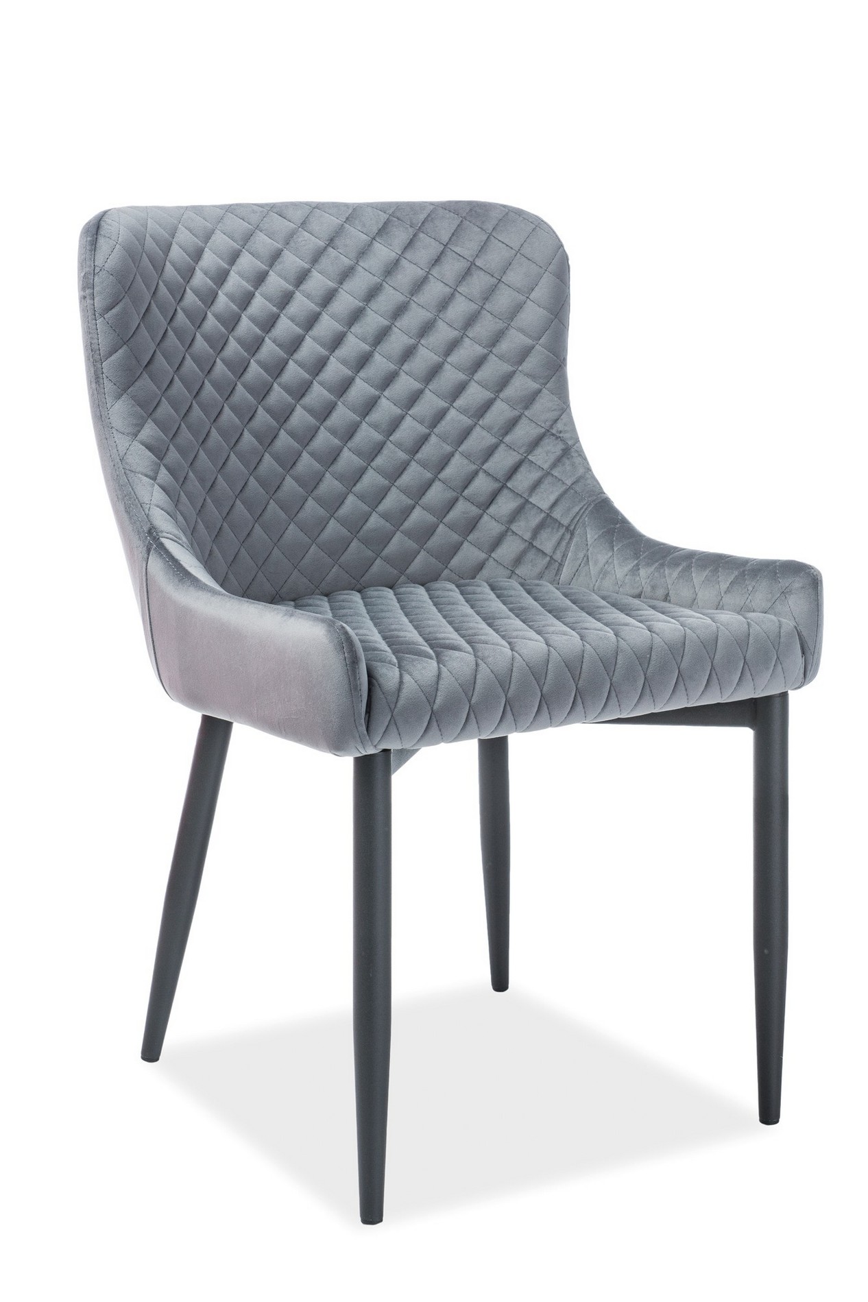 Стул Colin B Velvet B1 Серый Стул Colin B Velvet B1 Серый