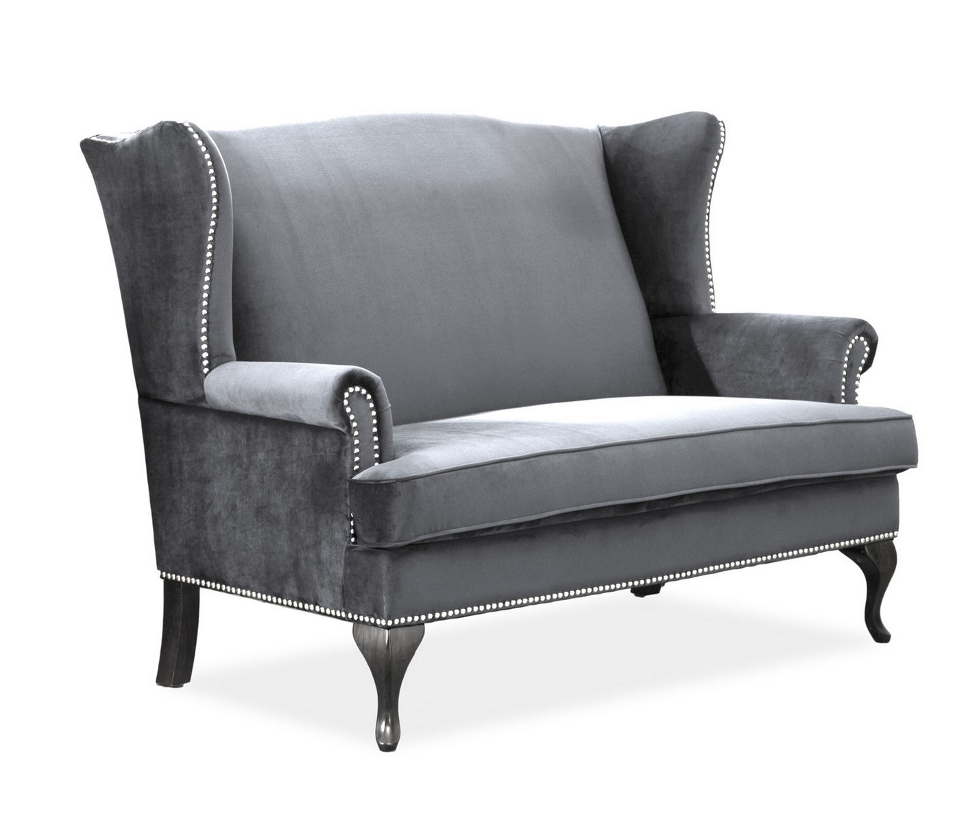 Диван Benjamin 2 Velvet 143х103 Серый Диван Benjamin 2 Velvet 143х103 Серый