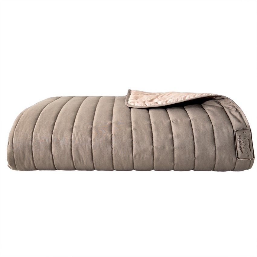 Покрывало Стиль Люкс ТМ IDEIA 220x240 см Серый/Беж