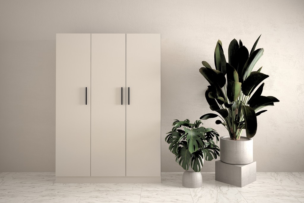 Шкаф распашной Моно 4 кашемир Шкаф распашной Моно 4 кашемир