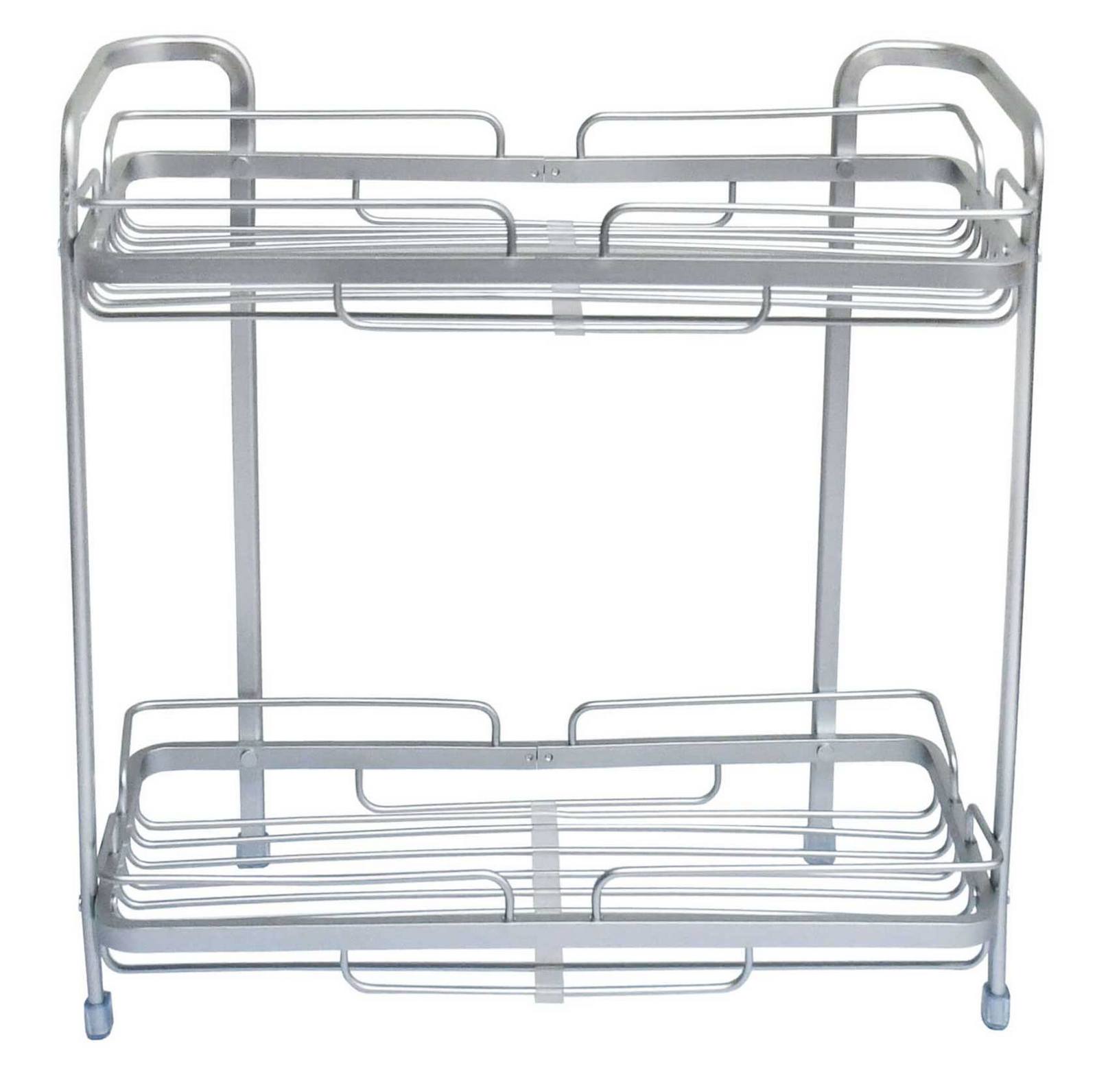 2-х ярусная полка Lemax прямоугольная алюминиевая (EBA-3020 AL)