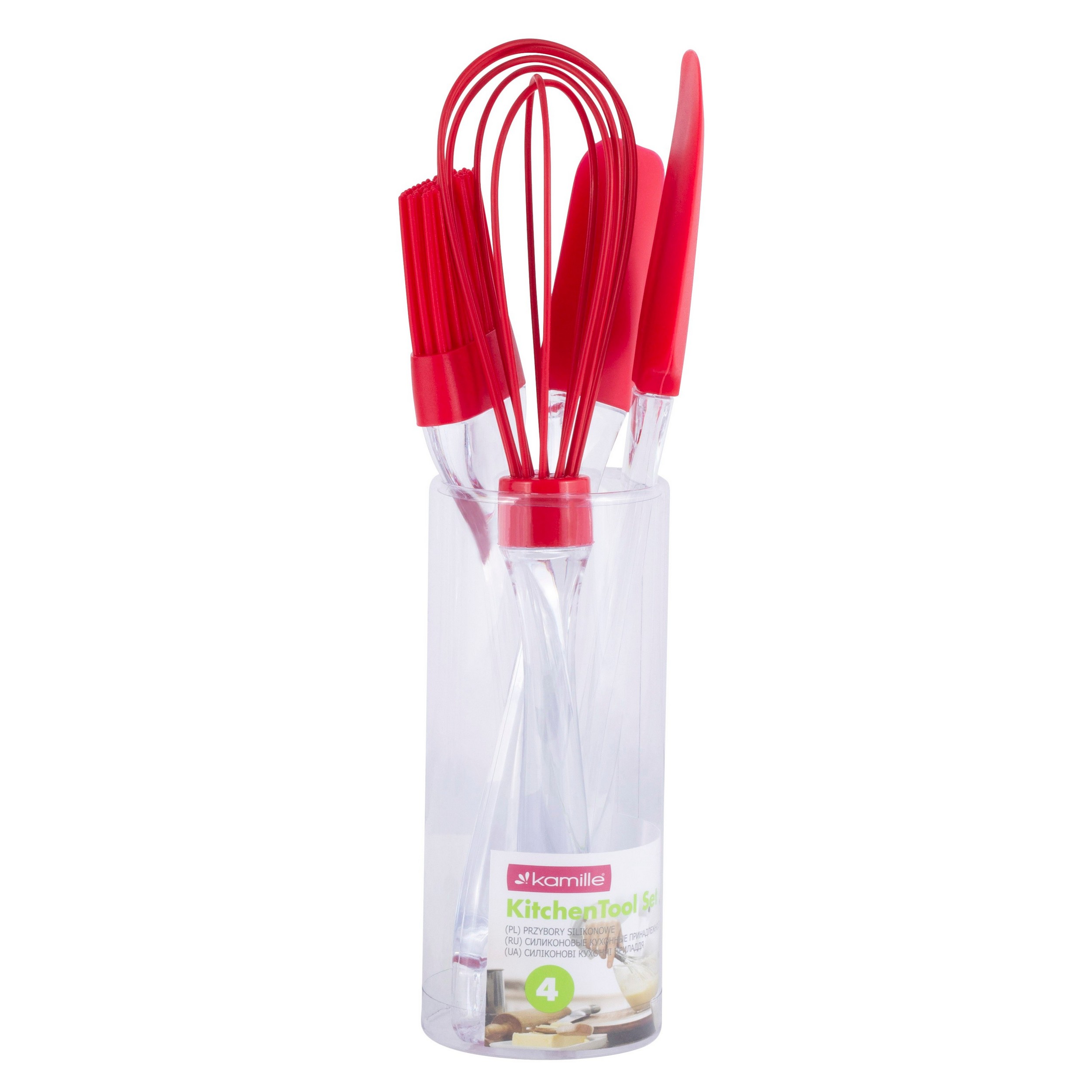 Набор силиконовых принадлежностей Kamille 4 предмета