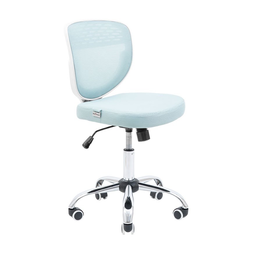 Кресло детское на колесах Лео Хром М1 голубое Кресло детское на колесах Лео Хром М1 голубое