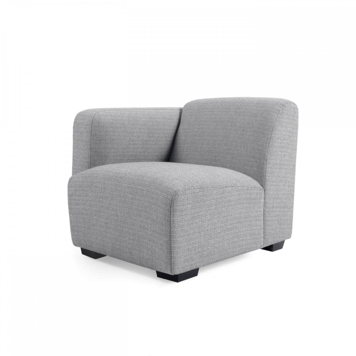 Модуль для дивана Legara сірий правий 80х84  S749MN14