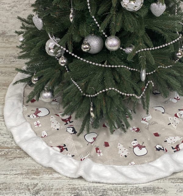 Юбка под елку X-mas renne d100
