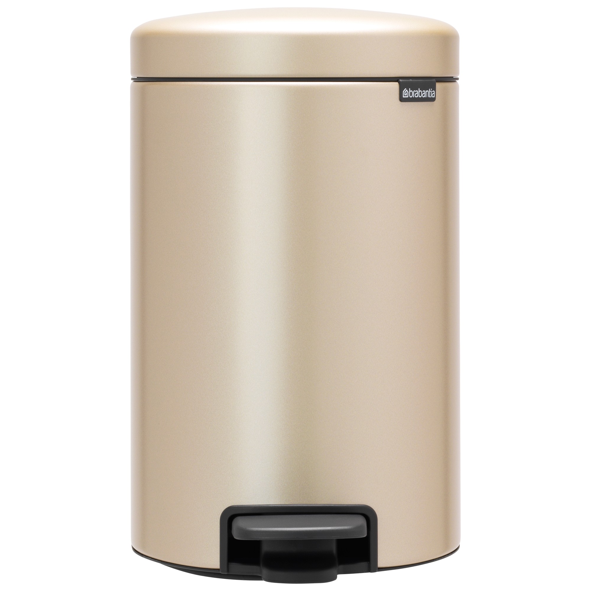 Бак для мусора Brabantia NewIcon Pedal Bin 12 л бежевый