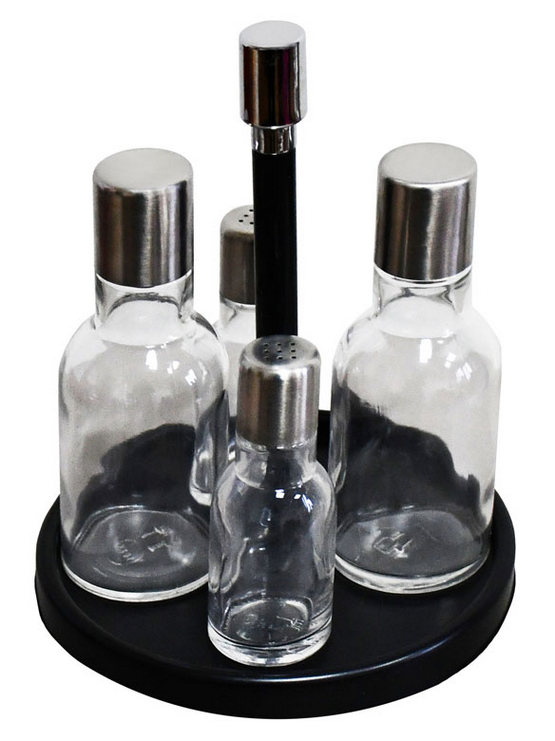 Ємність Sakura для спецій та соусів, хром CT-58051