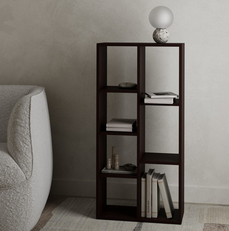 Стеллаж для дома на 7 ячеек P-34 венге тёмний