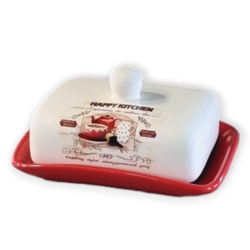 Масленка  Happy Kitchen  13х17х5,5см