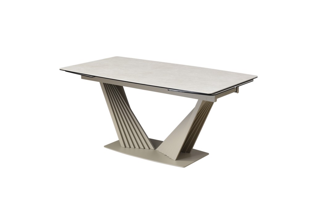 Стол обеденный раскладной TML-1000 Сахара/Бежевый 160(240)х90х76 см