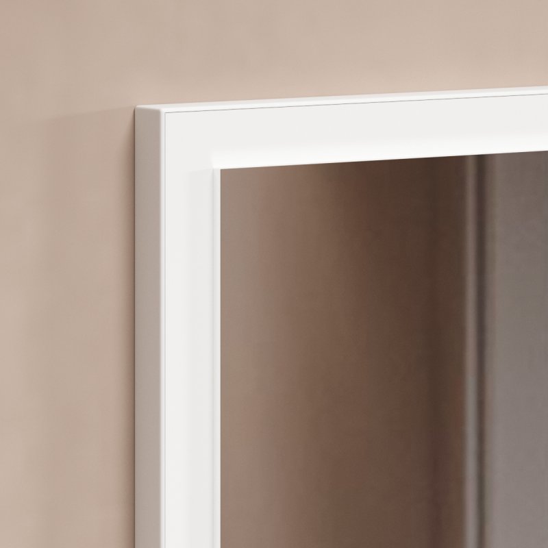 Зеркало настенное  Ливерпуль 1 59, белый Зеркало настенное  Ливерпуль 1 59, белый