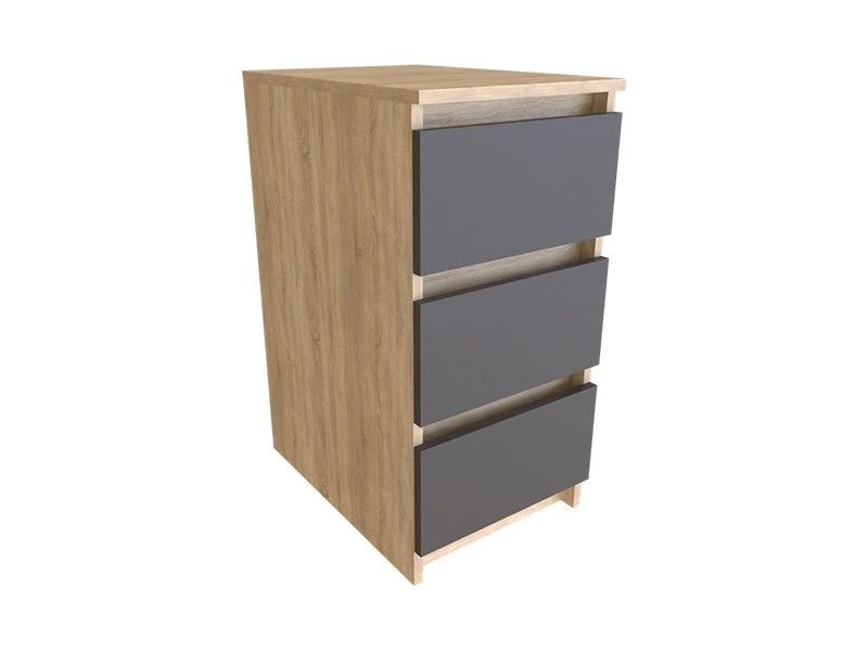 Тумба   Emma Дуб Сонома/Графит