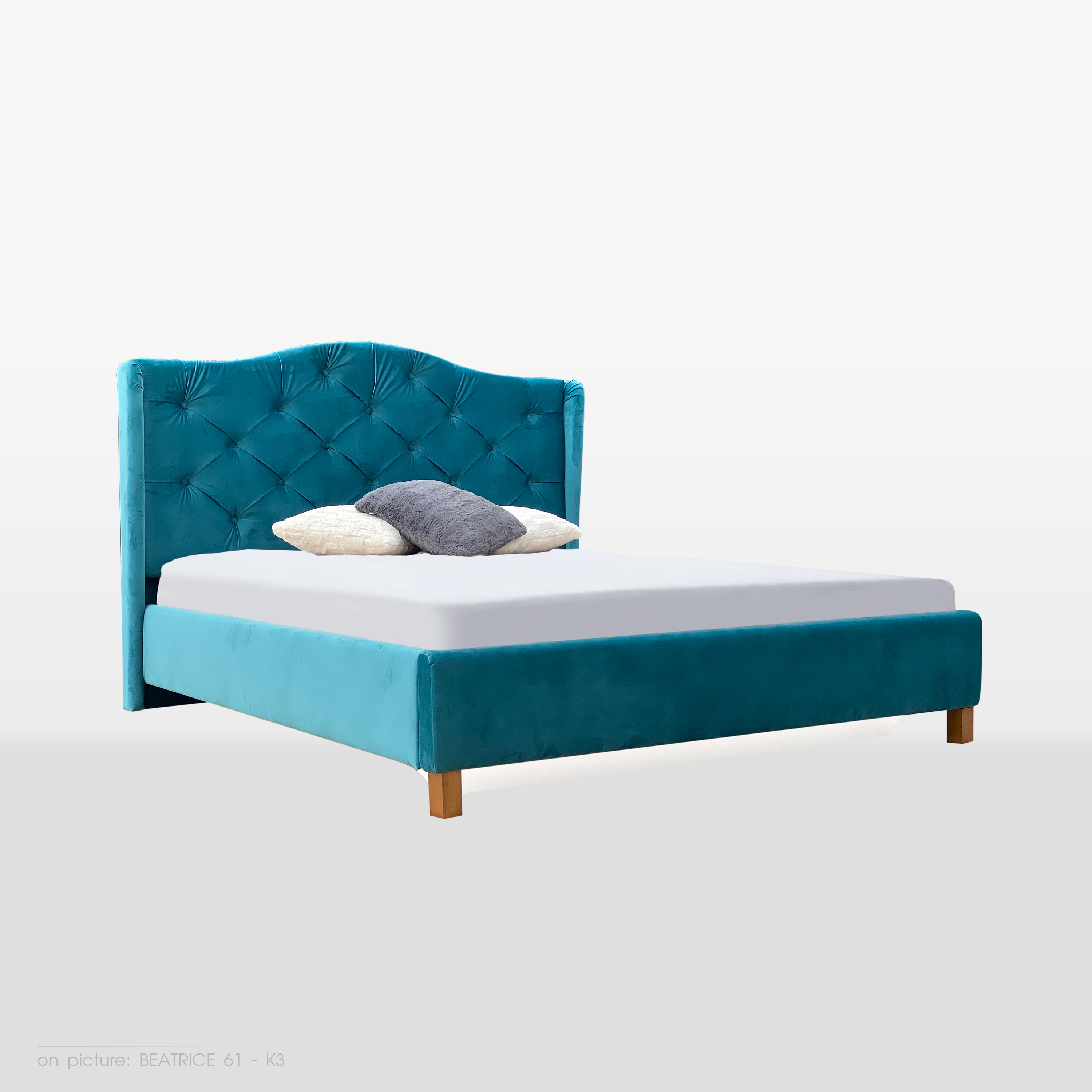 Кровать  Моника 160х200 без каркаса Кровать  Моника 160х200 без каркаса
