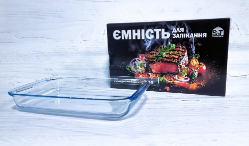 Емкость для запекания прямоугольная 29х17х5см Емкость для запекания прямоугольная 29х17х5см