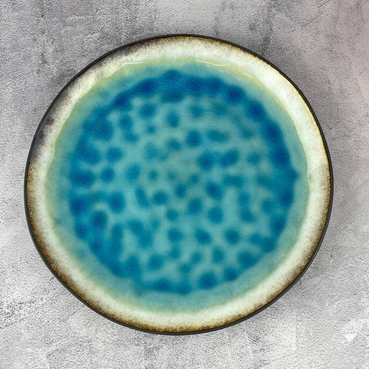 Тарелка Голубая лагуна Olens, 27.5 см Тарелка Голубая лагуна Olens, 27.5 см