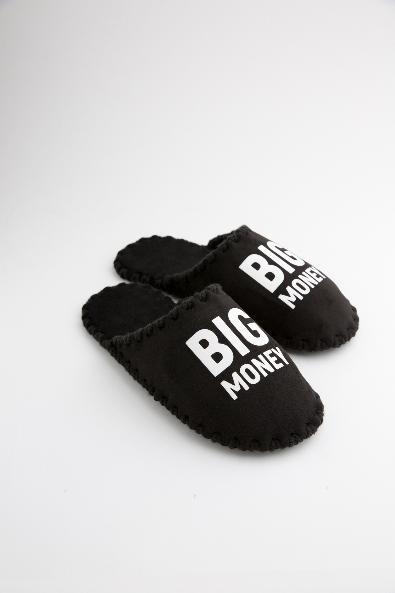 Чоловічі домашні капці Family Story Класичні Big Money закриті Чорні