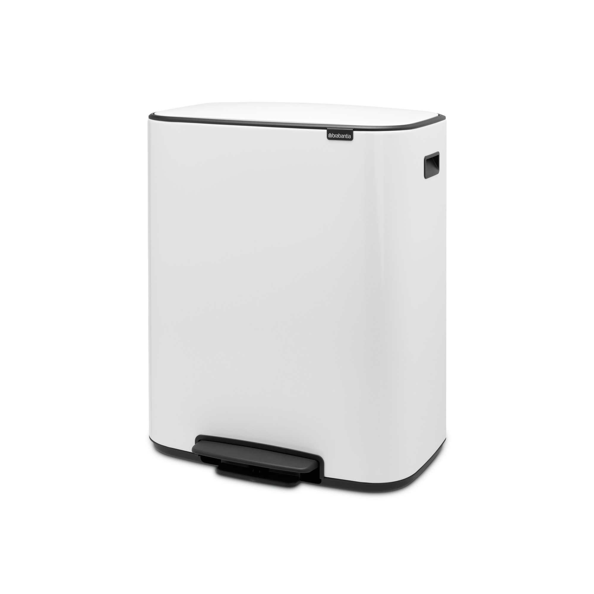 Бак для мусора Brabantia Bo Pedal Bin 60 л белый Бак для мусора Brabantia Bo Pedal Bin 60 л белый
