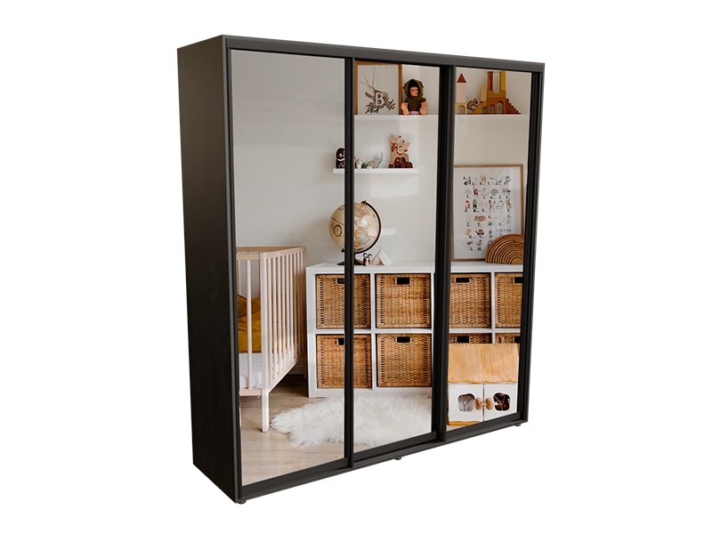 Шкаф-купе Optima 220х60х240 см Венге Магия Шкаф-купе Optima 220х60х240 см Венге Магия