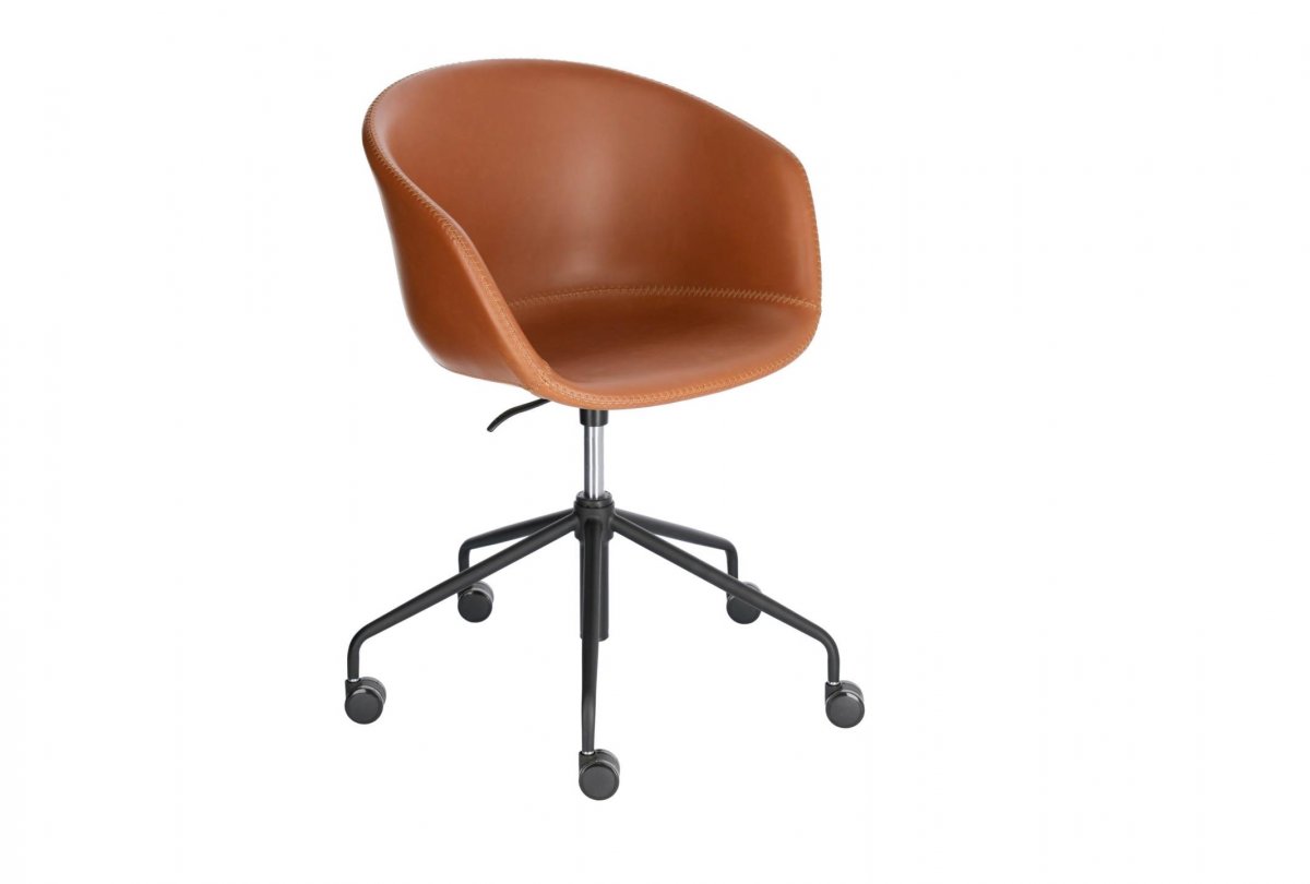 Стілець ZADINE екошкіра коричневий  CC5171U10