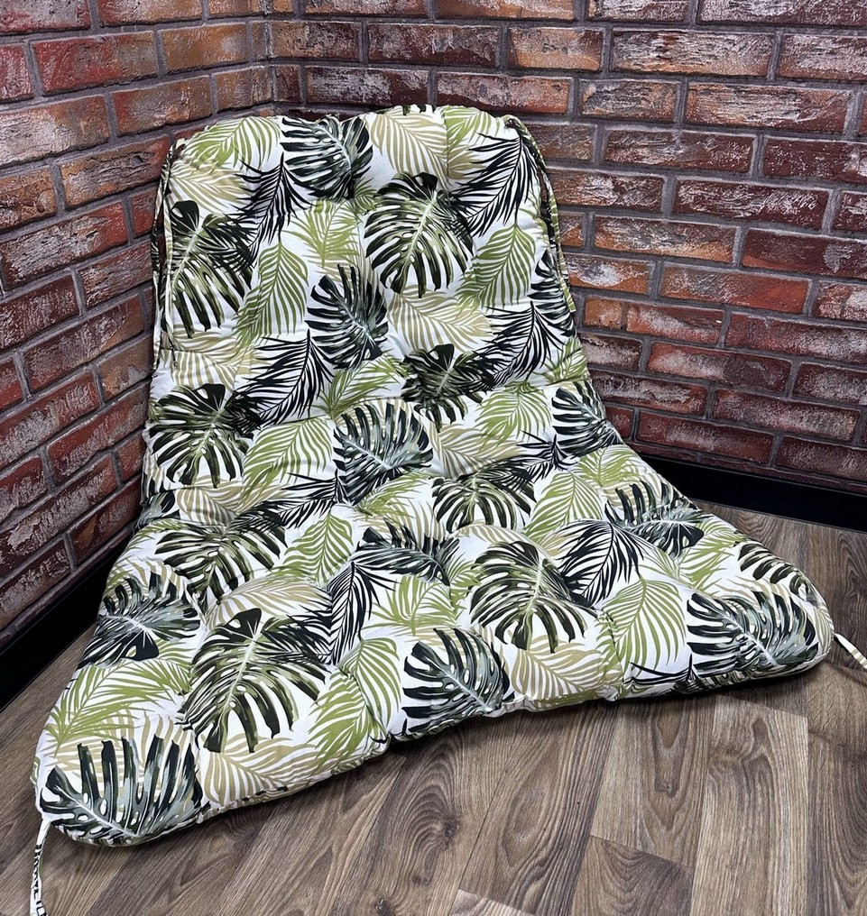 Подушка в кокон панама Tropical leaves