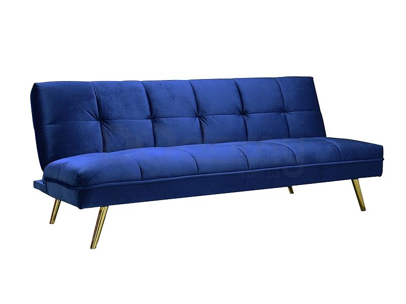 Прямой диван Moritz VeLvet Синий Прямой диван Moritz VeLvet Синий