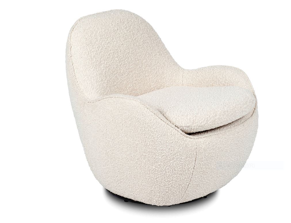 Кресло поворотное  Callisto бежевый