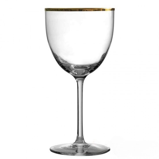 Келих для коктейлю Nick&Nora, Coupe, Gold Rim 170 мл Urbanbar 6шт