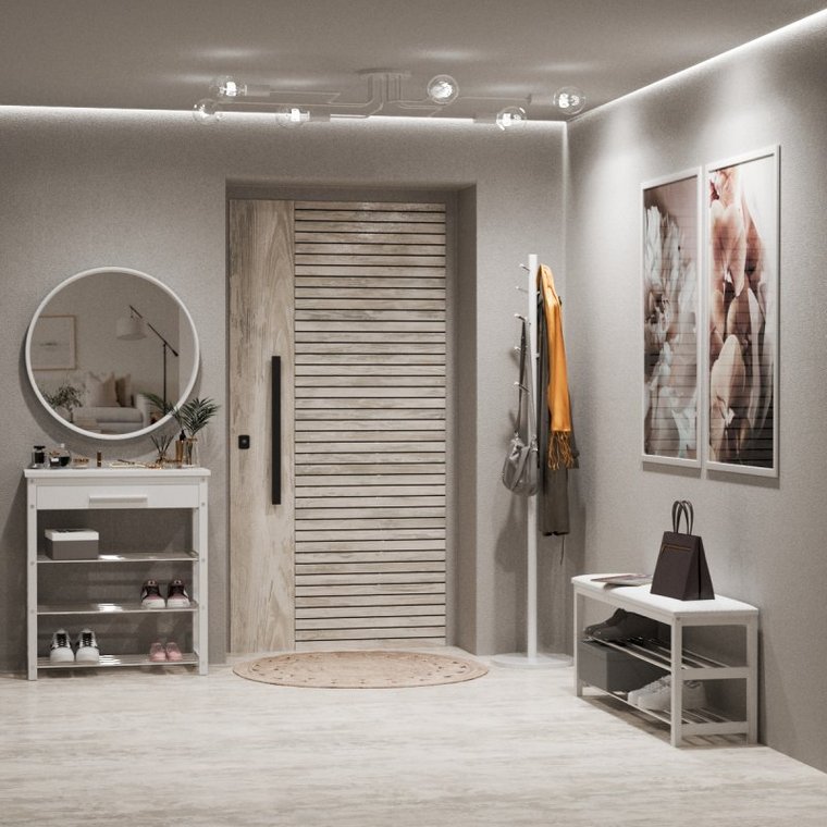 Прихожая  Невада 15 Белый