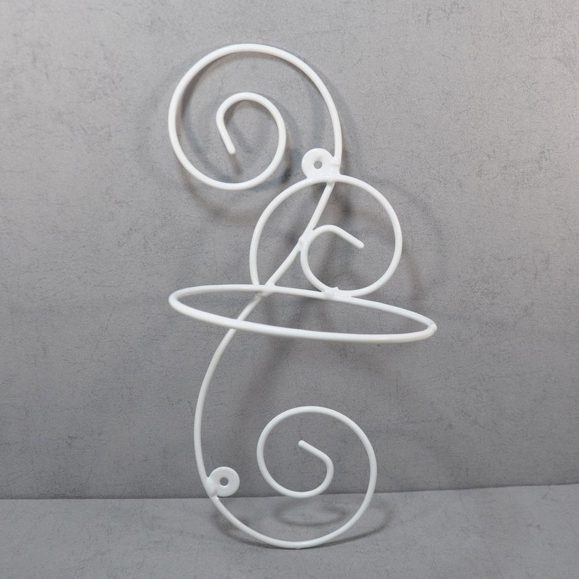 Подставка настенная DecorArt Сингл, 45x20 см белый