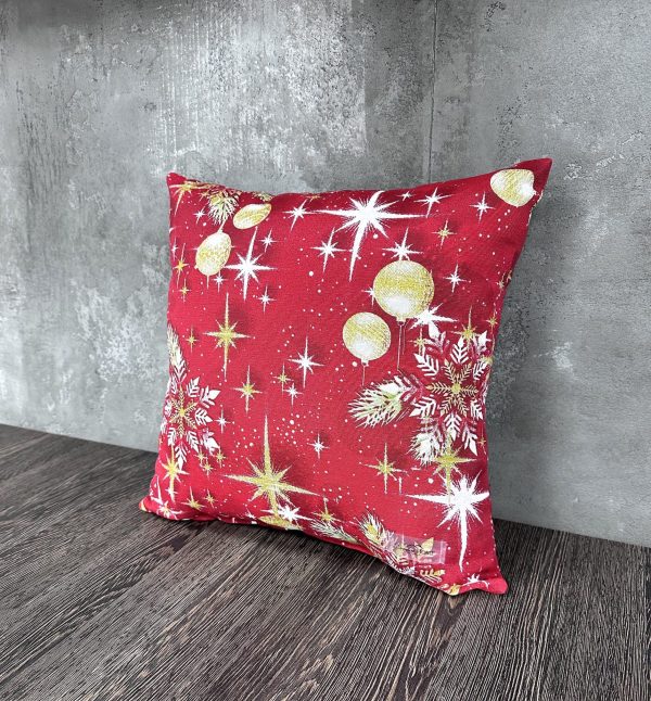 Подушка новогодняя X-mas golden toys 40х40 см цельная Подушка новогодняя X-mas golden toys 40х40 см цельная