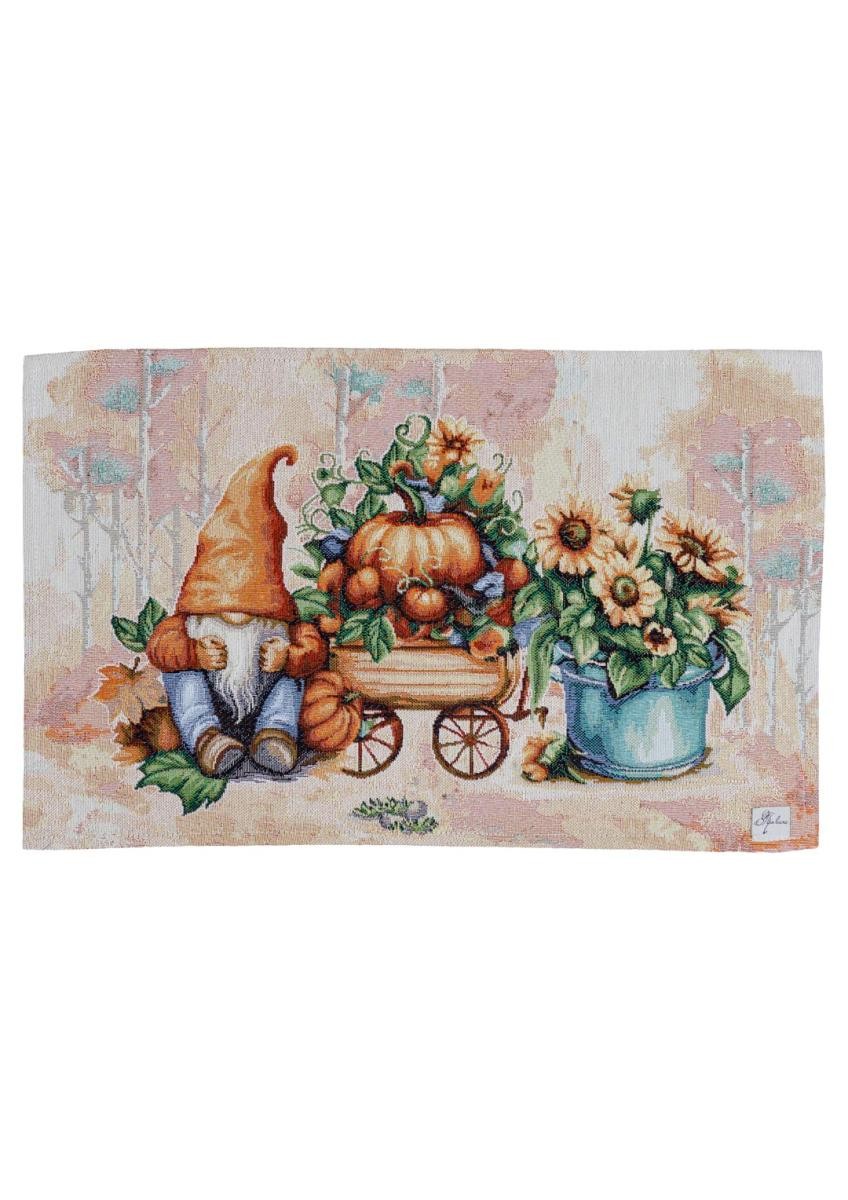 Серветка гобеленова Прованс Гарбузові гноми 30х50 см