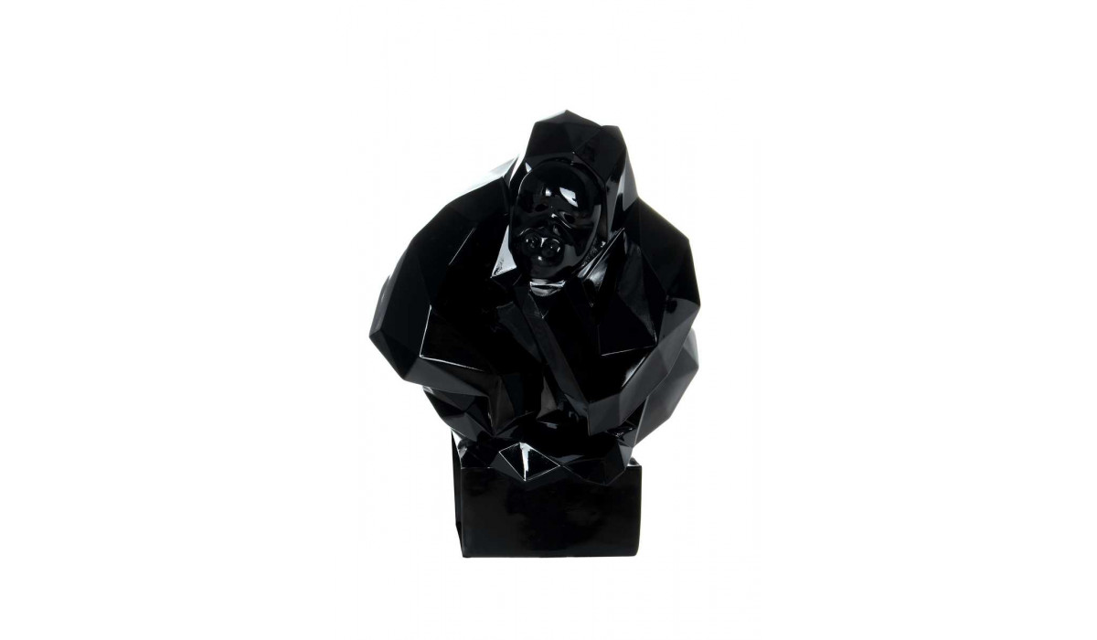 Cкульптура Gorilla Black 39 x 28 x 50 см K210 Cкульптура Gorilla Black 39 x 28 x 50 см K210