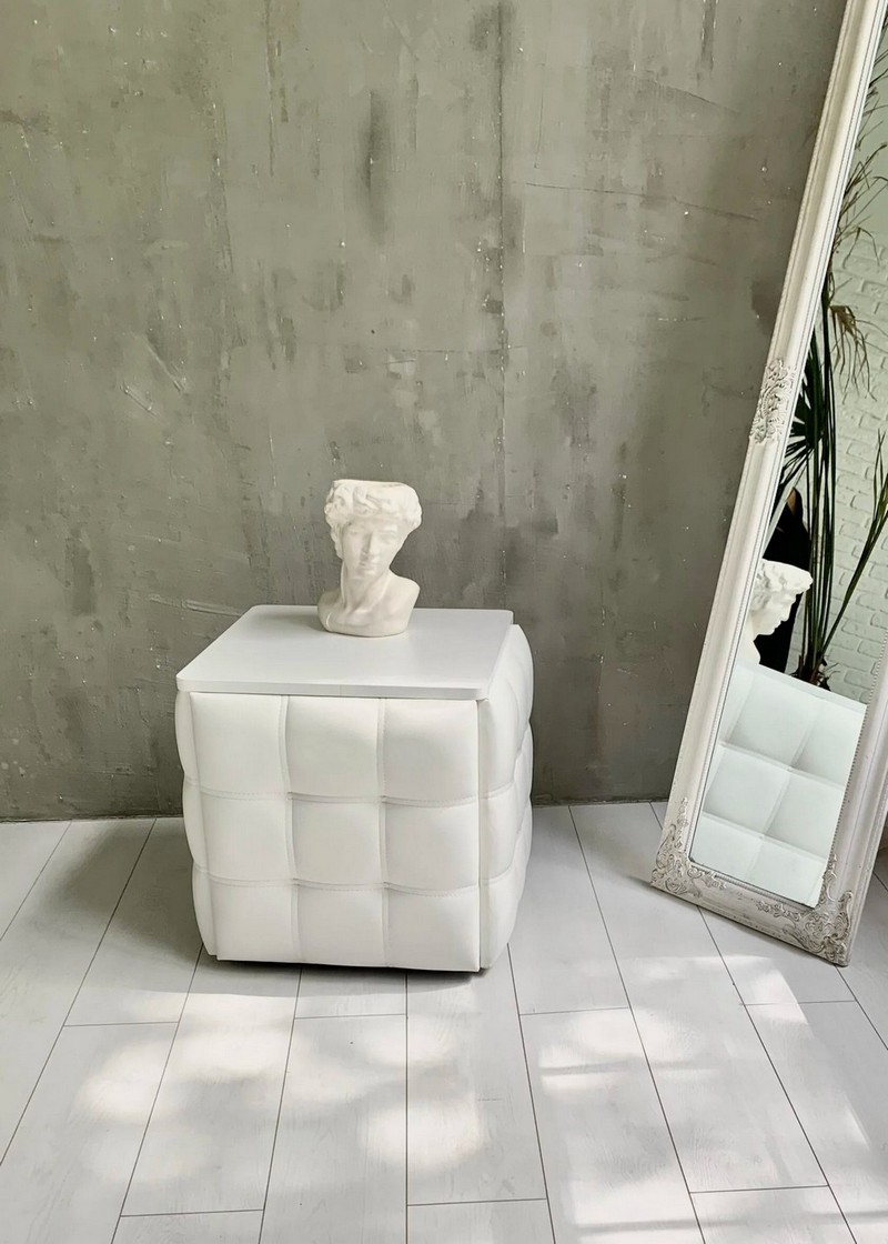 Пуф-столик 4+1 екошкіра